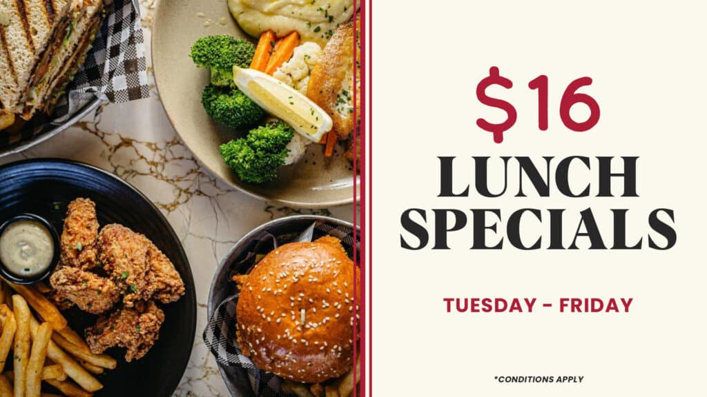 Lunch specials promo