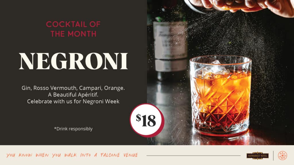 Negroni promo