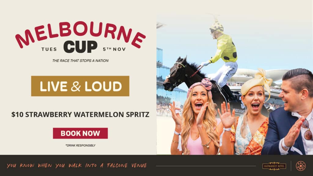 Melbourne Cup promo