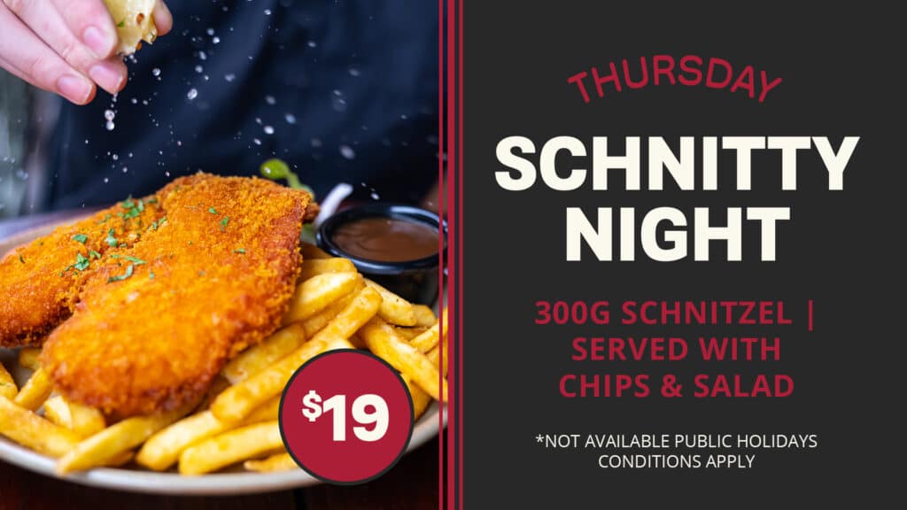 Schnitty night promo