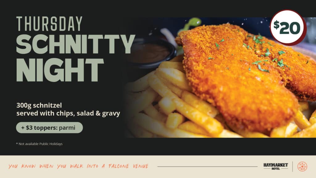 Schnitty night promo