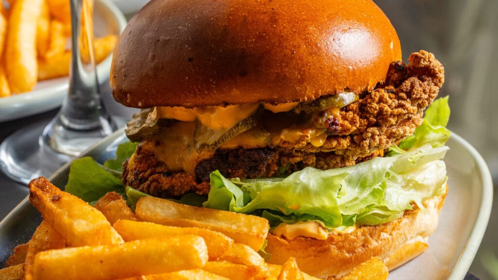 Nashville Hot Chicken Burger