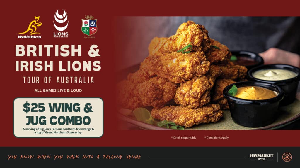Lions tour deal