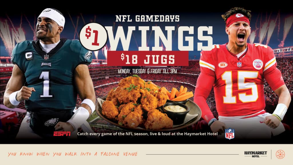 NFL Game days promo