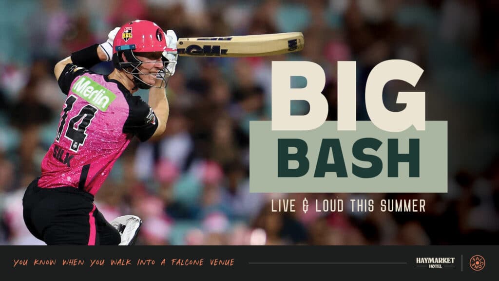 Big Bash promo