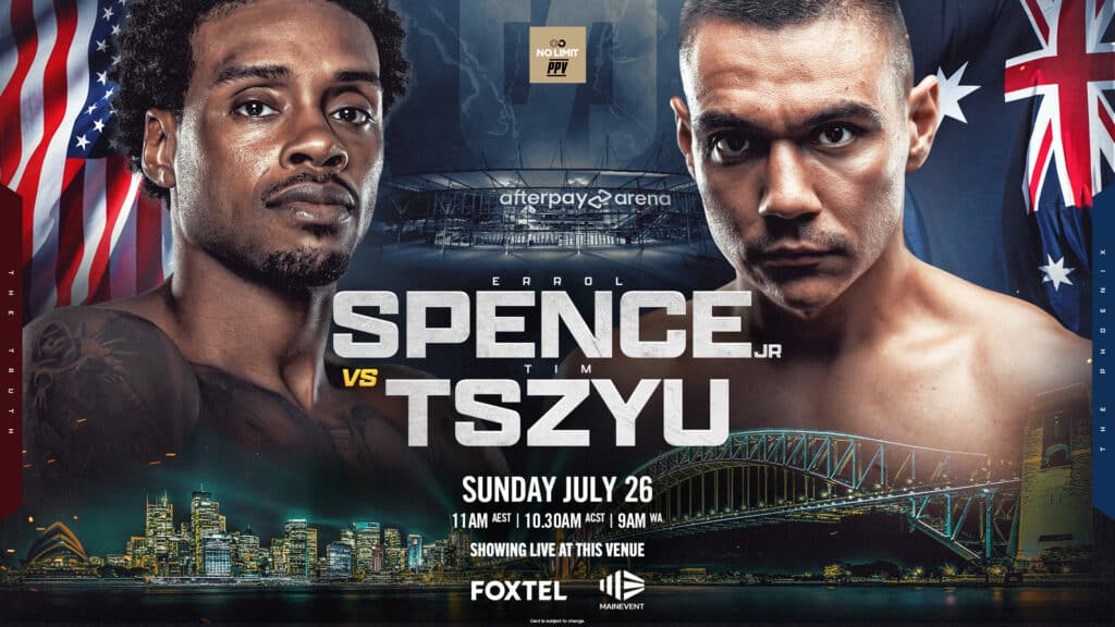Tszyu v Spence promo
