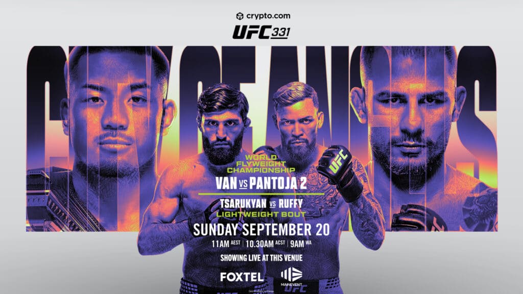 UFC 331 promo