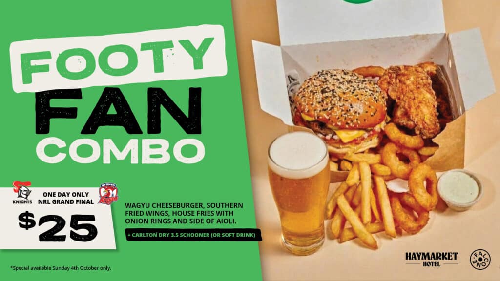 Footy Fan Combo promo