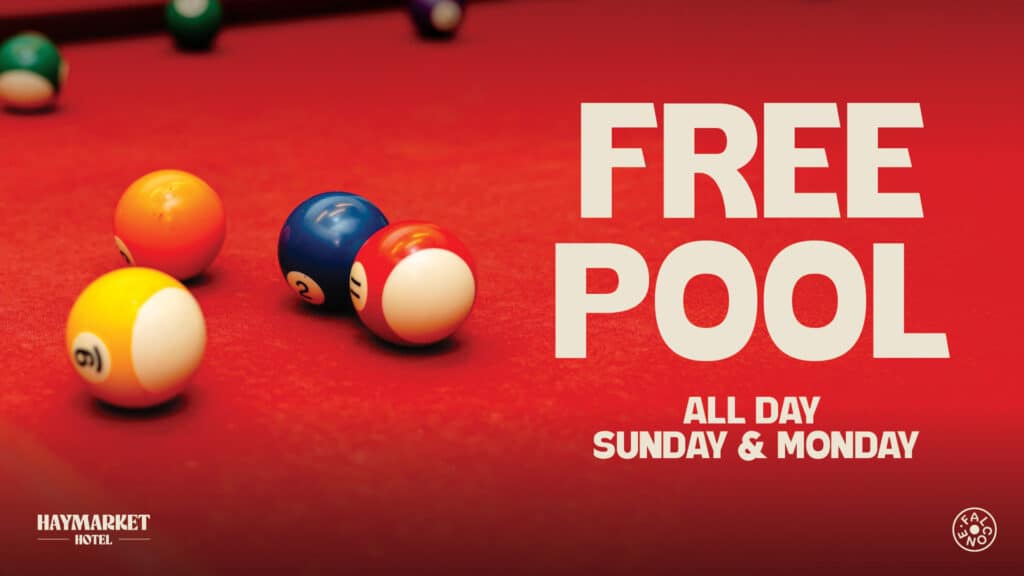 Free pool promo
